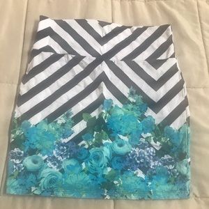 Floral Mini skirt